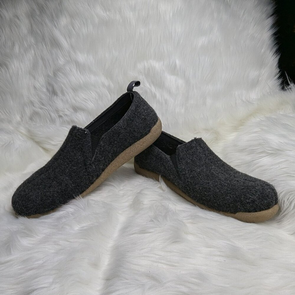 Skagen Slip-On Sneaker Men's Gray Charcoal Brown Size EU 46/ US 15